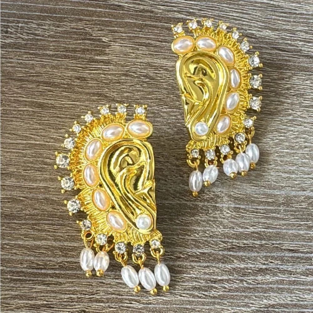 Statement stud earrings A896 - Picture 3 of 5
